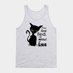 Cat mother coffee lover Tank Top